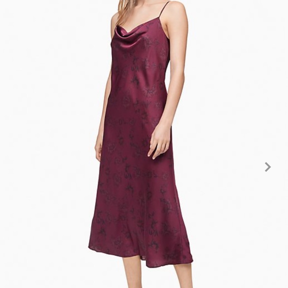silk dress